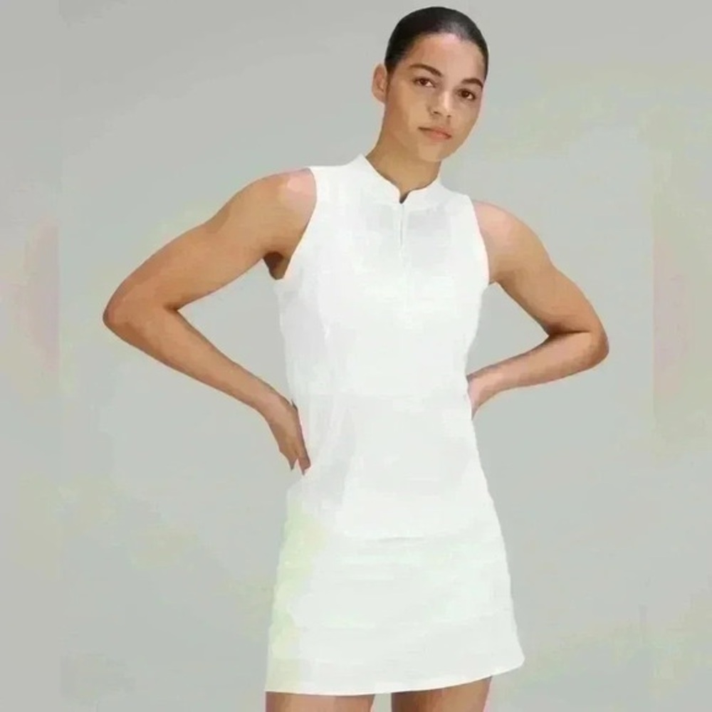 Lululemon FrontZip MockNeck  Tennis Tank Top